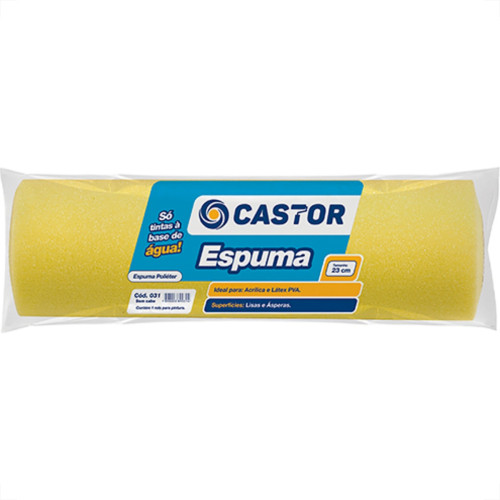 Rolo Castor Espuma 23Cm 31 Rolo Castor Espuma 23Cm 31
