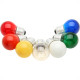 Lampada Bolinha Brasfort 15Wx127V Amar - Kit C/25 Unidades Lampada Bolinha Brasfort 15Wx127V Amar - Kit C/25 Unidades