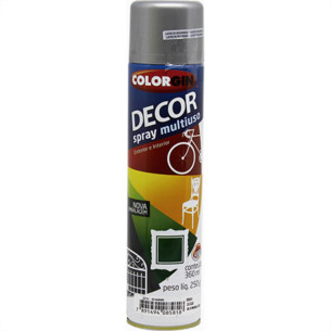 Spray Colorgin Decor Alumi.500 360Ml 858