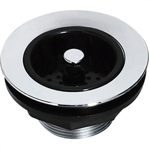 Valvula Amer Abs Cromado 3.1/2 Luconi Cest.Preto Valvula Amer Abs Cromado 3.1/2 Luconi Cest.Preto