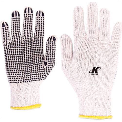 Luva Tricotada Pigmentada Branco Kalipso - Kit C/12 Unidades Luva Tricotada Pigmentada Branco Kalipso - Kit C/12 Unidades