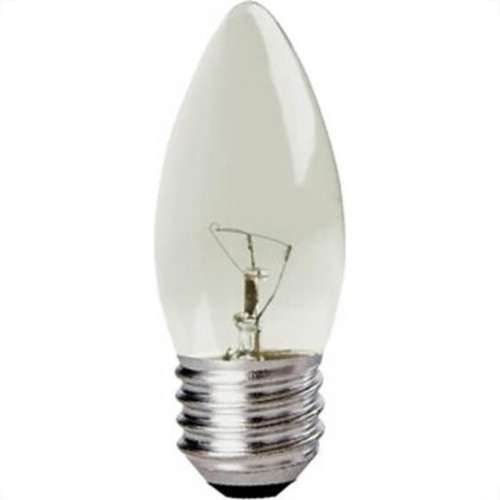 Lampada Vela Lisa Clara E27 40X220 Sadokin Lampada Vela Lisa Clara E27 40X220 Sadokin