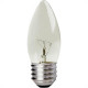 Lampada Vela Lisa Clara E27 40X220 Sadokin Lampada Vela Lisa Clara E27 40X220 Sadokin