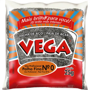 Palha De Aco Vega N°0 - Kit C/20 Unidades