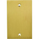 Espelho Placa P/Piso Metal 4X2 Cego Stamplac Espelho Placa P/Piso Metal 4X2 Cego Stamplac