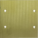 Espelho Placa P/Piso Metal 4X4 Cego Stamplac Espelho Placa P/Piso Metal 4X4 Cego Stamplac