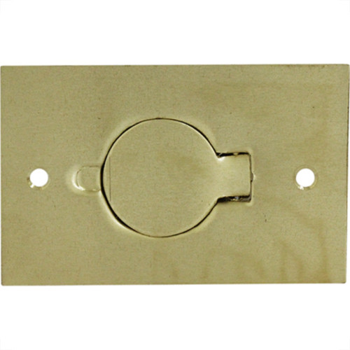 Espelho Placa P/Piso Metal 4X2 1 Tomada Red Stamplac Espelho Placa P/Piso Metal 4X2 1 Tomada Red Stamplac