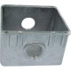 Caixinha Piso 4X4 Aluminio Alta 1'' 2Saidas Caixinha Piso 4X4 Aluminio Alta 1'' 2Saidas