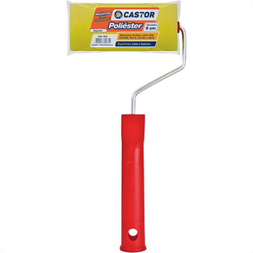 Rolo Castor Poliester 09Cm 35 Rolo Castor Poliester 09Cm 35