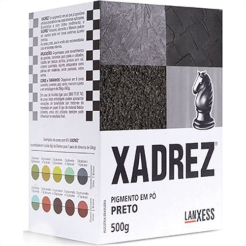 Po Xadrez Preto 500Gr....