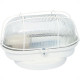 Luminaria Tartaruga Ferro/Vidro Branco Jr Ilum Luminaria Tartaruga Ferro/Vidro Branco Jr Ilum