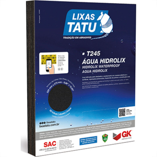 Lixa Tatu Gk D Agua 240 C/50 Lixa Tatu Gk D Agua 240 C/50
