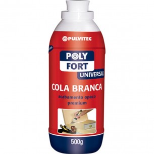 Cola Branca Polyfort 500Gr Pulvitec