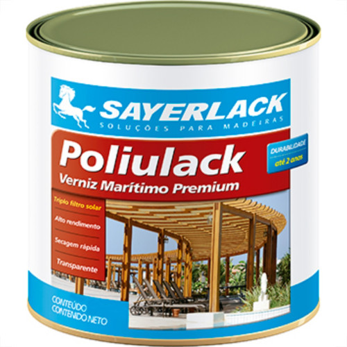 Verniz Sayerlack Poliulack Maritimo 1/16 = (225ml) Verniz Sayerlack Poliulack Maritimo 1/16 = (225ml)
