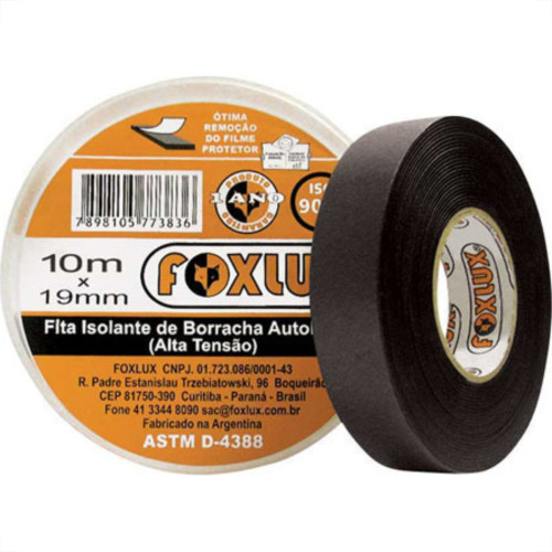 Fita Alta Fusao/Tensao Foxlux 10Mts Fita Alta Fusao/Tensao Foxlux 10Mts