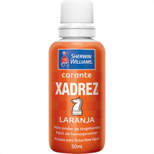 Corante Xadrez 50Ml Laranja . / Kit C/ 12 Unidades