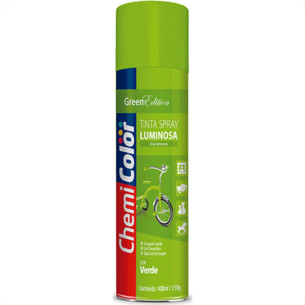 Spray Chemicolor Luminosa Verde 400Ml