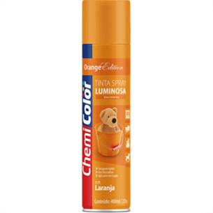 Spray Chemicolor Luminosa Laranja 400Ml