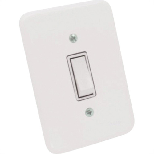 Conjunto Radial Pollar 1901002 1 Interruptor Simp - Kit C/20 Unidades