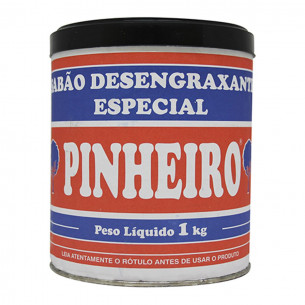 Pasta Desengraxante P/Maos 1Kg Pinheiro . / Kit C/ 12 Unidades