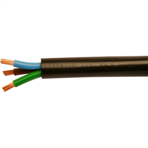 Cabo Pp Flexivel Cobrecom 3X1.5 Cabo Pp Flexivel Cobrecom 3X1.5