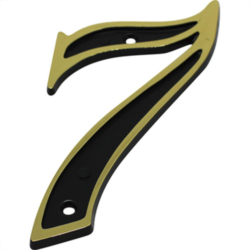 Numero Colonial Emave 7 Dourado Numero Colonial Emave 7 Dourado