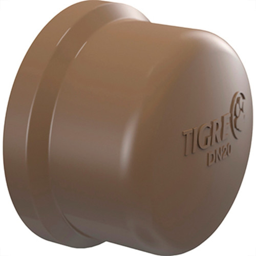 Caps Tigre PVC Liso Liso D 1.1/4 Marrom Caps Tigre PVC Liso Liso D 1.1/4 Marrom