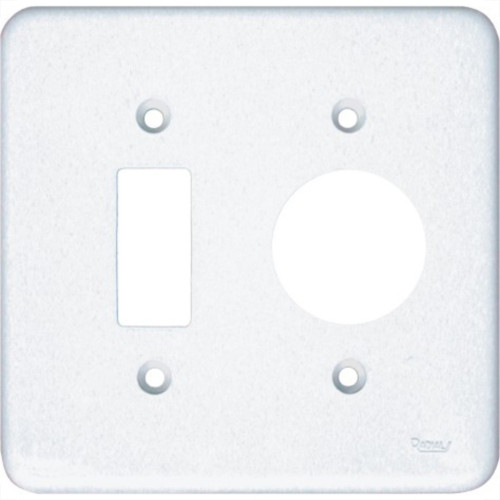 Espelho Placa Radial Pollar 1702008 4X4 1S+1Tm Red