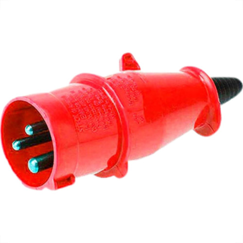 Plug Steck 2P+T 16A 380/440V 9H Vermelho 3079 Plug Steck 2P+T 16A 380/440V 9H Vermelho 3079