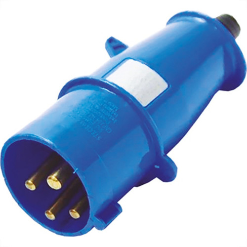 Plug Steck 3P+T 32A 200/250V 9H Azul 4279 Plug Steck 3P+T 32A 200/250V 9H Azul 4279