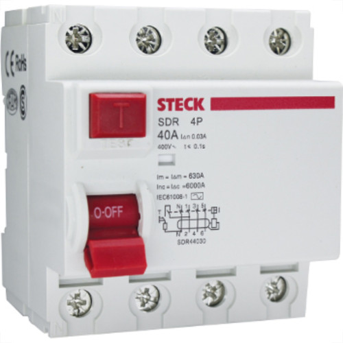 Interruptor Diferencial 4P 40A 30Ma Stec Interruptor Diferencial 4P 40A 30Ma Stec
