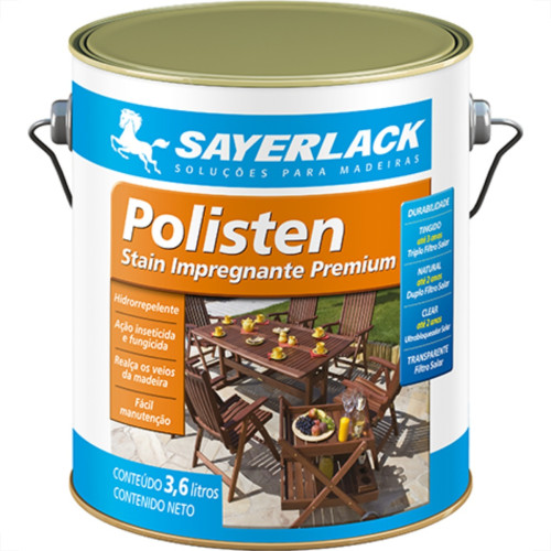 Polisten Sayerlack Transparente Galao 3,6 Litros Premi Polisten Sayerlack Transparente Galao 3,6 Litros Premi