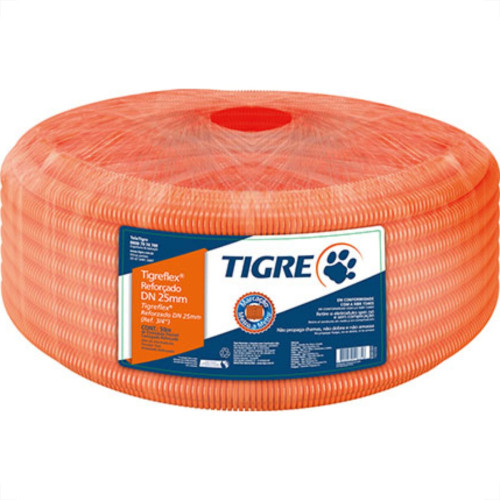 Conduite Corrugado Laranja Tigre 1-32Mm Rl 25 Conduite Corrugado Laranja Tigre 1-32Mm Rl 25