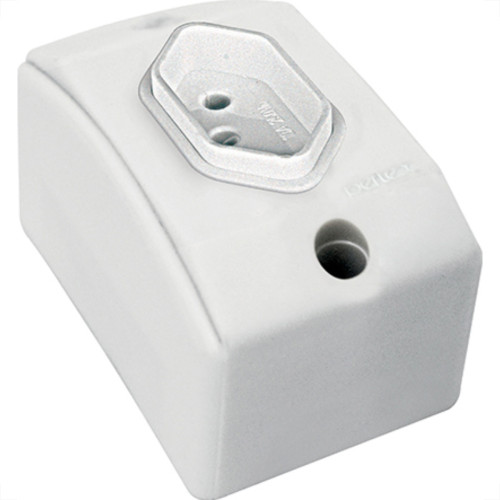 Tomada Externa Perlex 2P+T 20A Ret 715Br Tomada Externa Perlex 2P+T 20A Ret 715Br