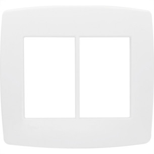 Espelho Placa Radial Modular Branco 4X4 6Mod 1703002