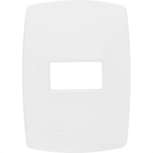 Espelho Placa Radial Modular Branco 4X2 1Mod 1703003