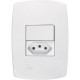 Conjunto Rad Modular Branco 1803121 1S+1Tomada 10A