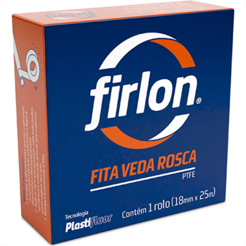 Veda Rosca Firlon 3/4X25 - Kit C/30 Unidades Veda Rosca Firlon 3/4X25 - Kit C/30 Unidades
