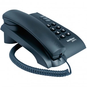 Telef Intelbras Pleno Preto S/Ch