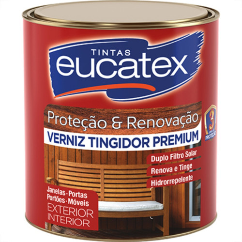 Verniz Eucatex Tingidor Imbuia 1/16 = (225ml) Verniz Eucatex Tingidor Imbuia 1/16 = (225ml)