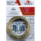 Varal De Aco Multi 10Mt 3,30Mm C/Kit Varal De Aco Multi 10Mt 3,30Mm C/Kit