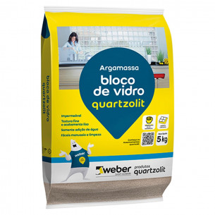 Fixo Blok Quartzolit Branco 5K . / Kit C/ 6 Saco