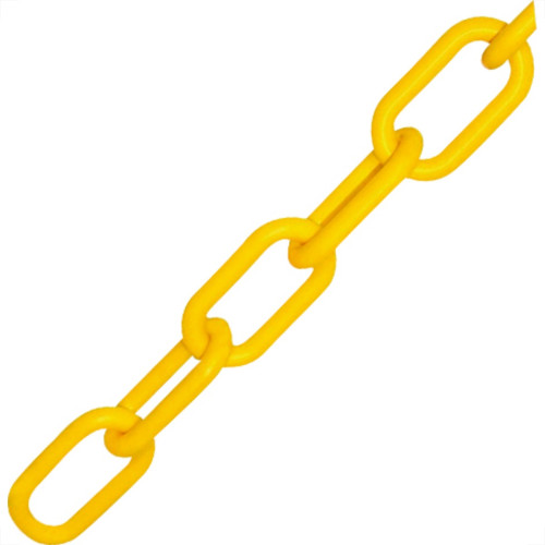 Corrente Pvc 10Mm C/10Mt Amarelo/Preto Metasul Corrente Pvc 10Mm C/10Mt Amarelo/Preto Metasul
