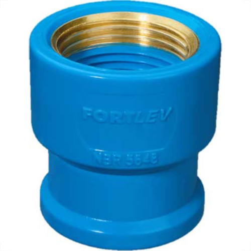 Luva Azul Fortlev 1/2 X 1/2 - Kit C/20 Unidades Luva Azul Fortlev 1/2 X 1/2 - Kit C/20 Unidades