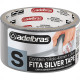 Fita Silver Tape Adelbras Cinza 48Mmx05M Fita Silver Tape Adelbras Cinza 48Mmx05M