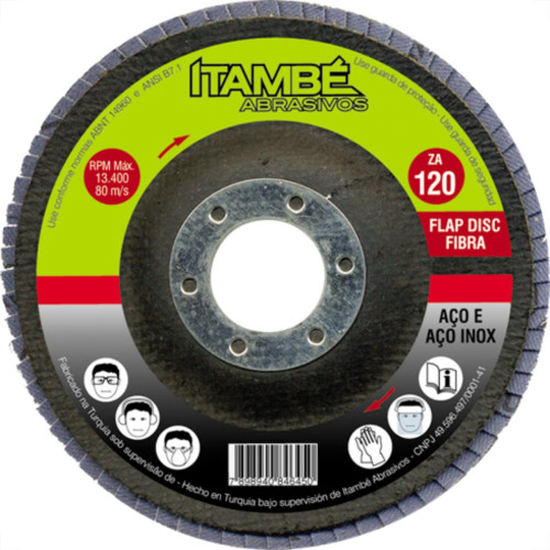 Disco Flap Lineato 7 X 120 Disco Flap Lineato 7 X 120