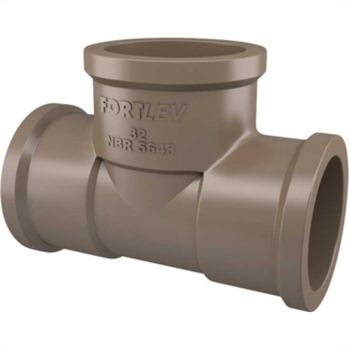 Tee Fortlev Lll 1 X 3/4 Marrom Tee Fortlev Lll 1 X 3/4 Marrom