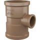 Tee Fortlev Lll I 1.1/2 X 3/4 Marrom - Kit C/10 Unidades Tee Fortlev Lll I 1.1/2 X 3/4 Marrom - Kit C/10 Unidades