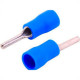 Terminal Pre-Isol Pino Ptv 2-12 Azul 16-14 - Kit C/100 Unidades Terminal Pre-Isol Pino Ptv 2-12 Azul 16-14 - Kit C/100 Unidades