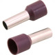 Terminal Pre-Isol Ilhos Tub E10-12 Marrom - Kit C/100 Unidades Terminal Pre-Isol Ilhos Tub E10-12 Marrom - Kit C/100 Unidades